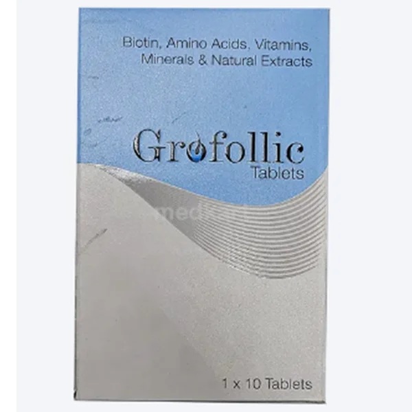 Grofollic Tablet 10's