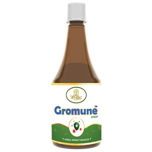 Vedic Treasures Gromune Syrup, 200 ml