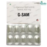 G Sam 400mg Tablet 10's, Pack of 10 TABLETS