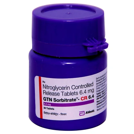 Gtn Sorbitrate CR 6.4 Tablet 30's