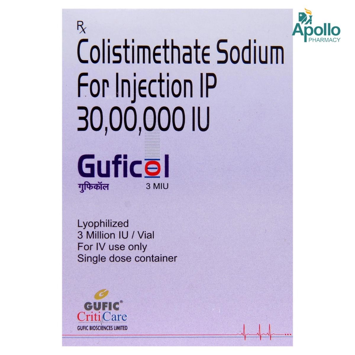 Buy Guficol 3miu Injection Online