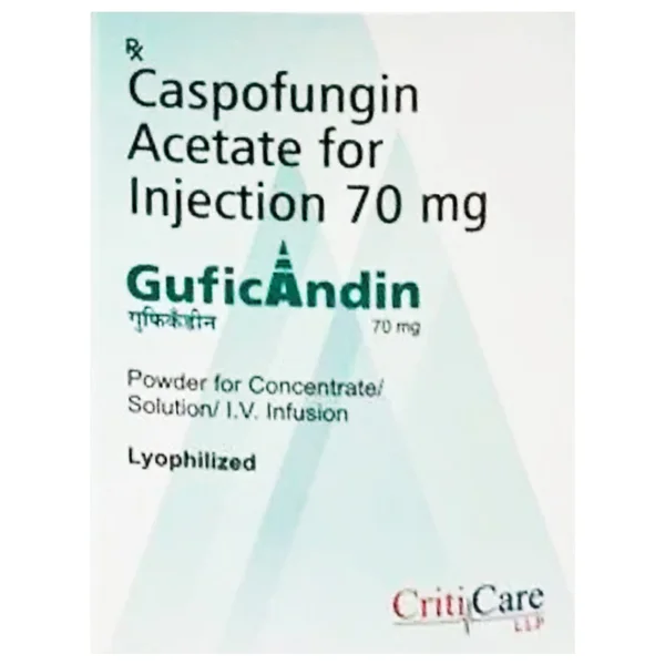 Guficandin 70 mg Injection 1's