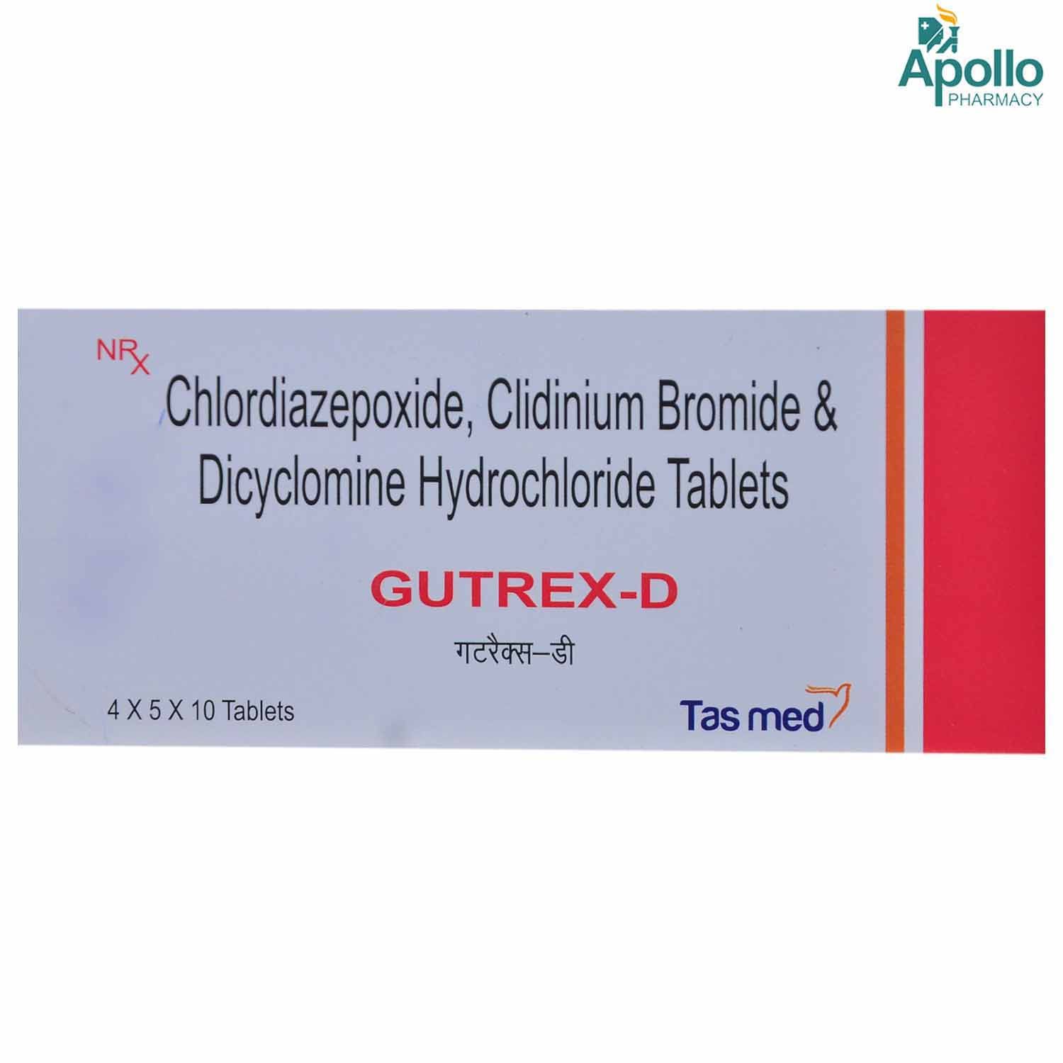 Buy Gutrex D Tablet 10's Online