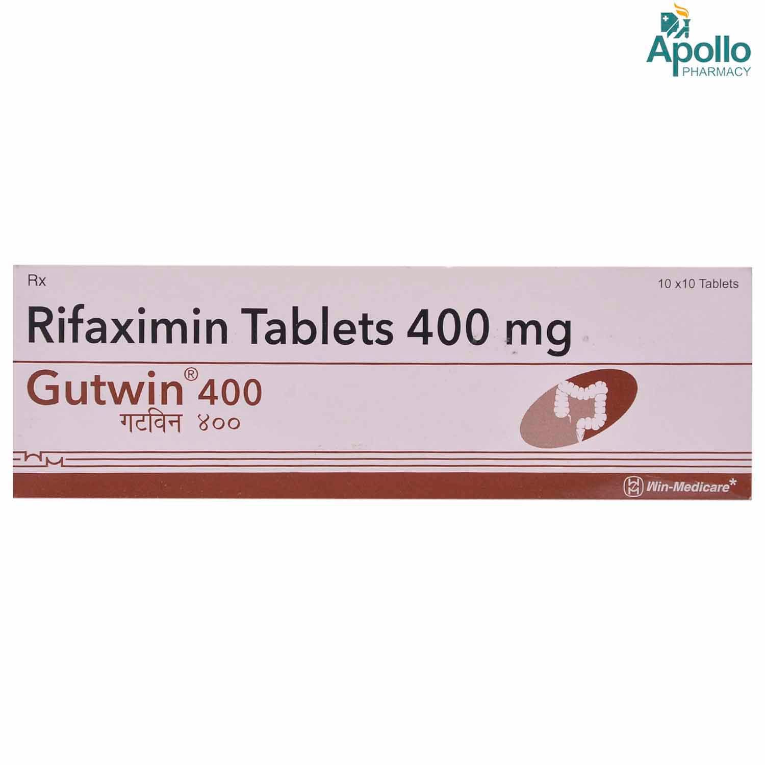 Buy Gutwin 400 Tablet 10's Online