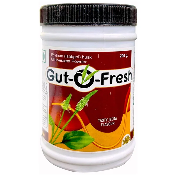 Gut-O-Fresh Jeera Flavour Effervescent Powder 200 gm, Pack of 1