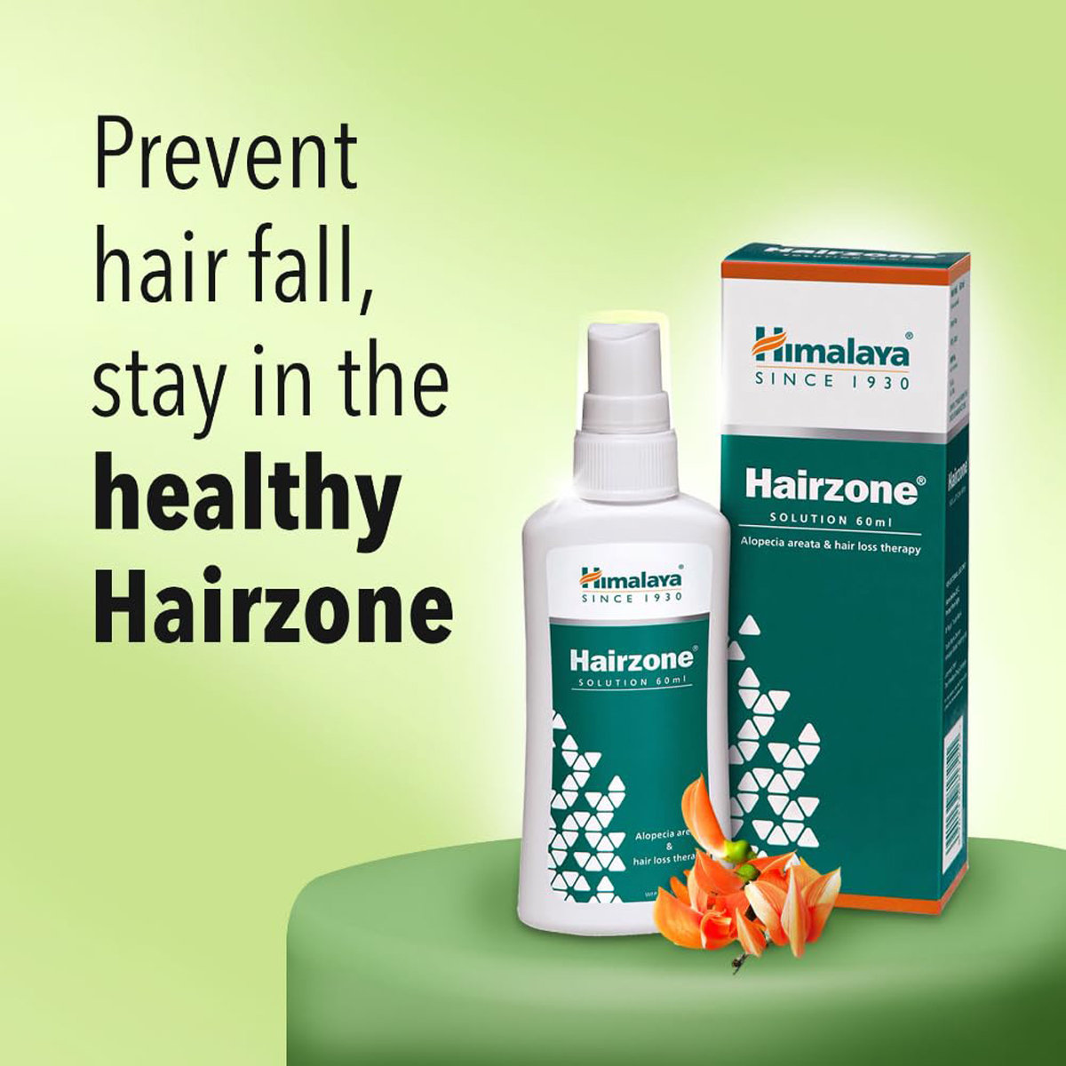 Himalaya Hairzone Solution, 60 ml, Pack of 1 Himalaya Hairzone Solution, 60 ml, Pack of 1
