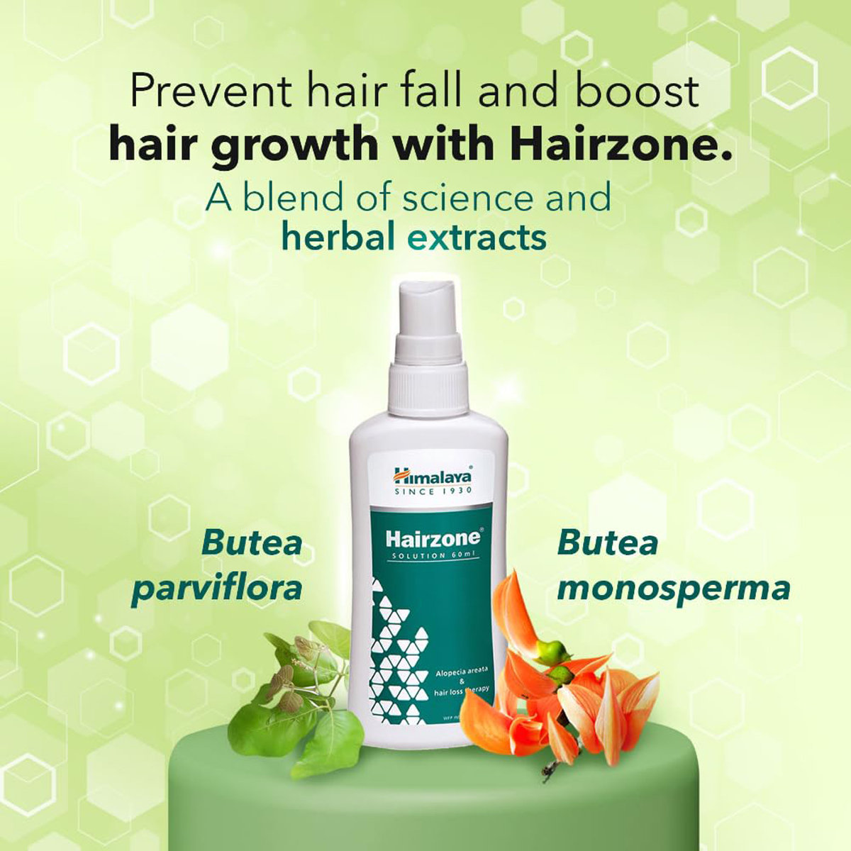 Himalaya Hairzone Solution, 60 ml, Pack of 1 Himalaya Hairzone Solution, 60 ml, Pack of 1
