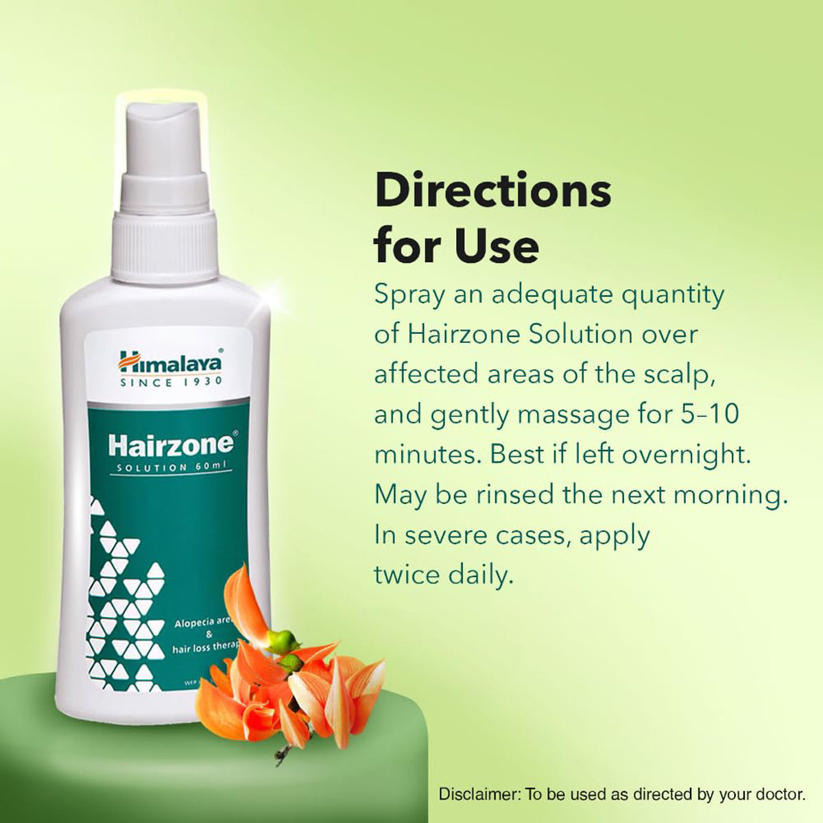 Himalaya Hairzone Solution, 60 ml, Pack of 1 Himalaya Hairzone Solution, 60 ml, Pack of 1