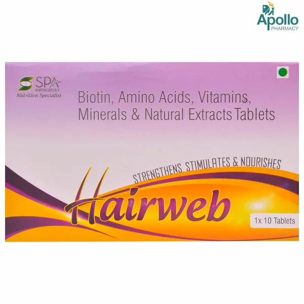 Hairweb Tablet 10's