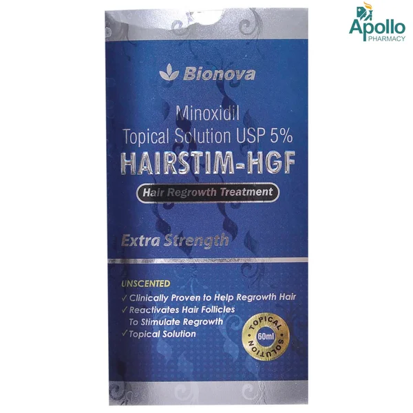 Hairstim-HGF Topical Solution 60 ml