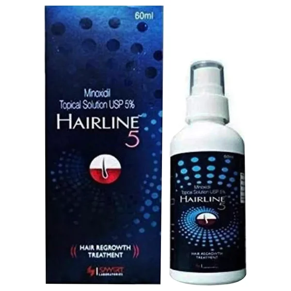 Hairline 5% Topical Solution 60 ml