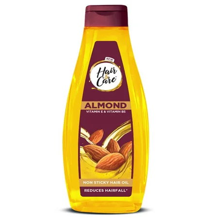 Hair & Care Almond Vitamin E & Vitamin B5 Hair Oil, 300 ml