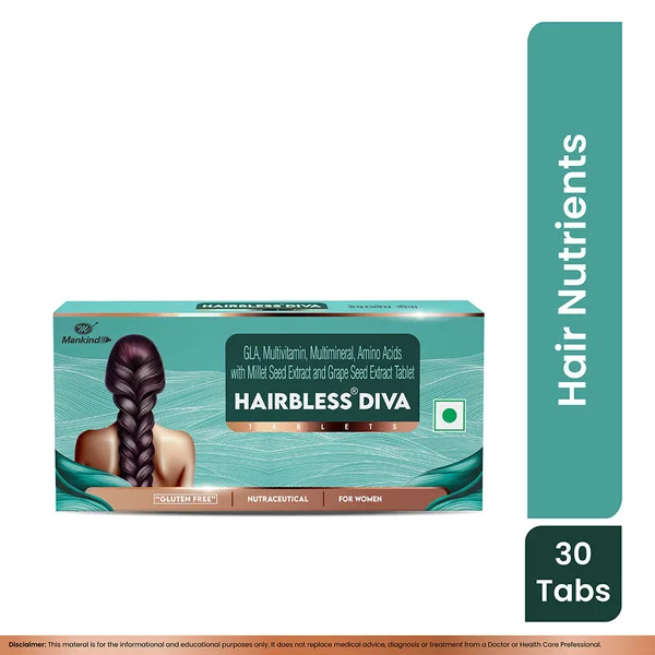 Hairbless Diva Women Tablet 30's