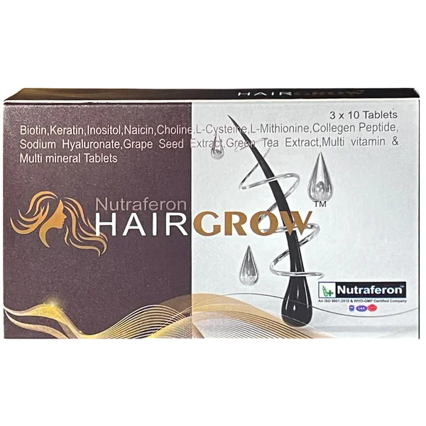 Nutraferon Hairgrow Tablet 10's