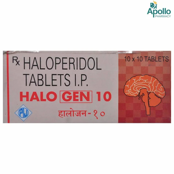 HALOGEN 10MG TABLET 10'S, Pack of 10 TabletS
