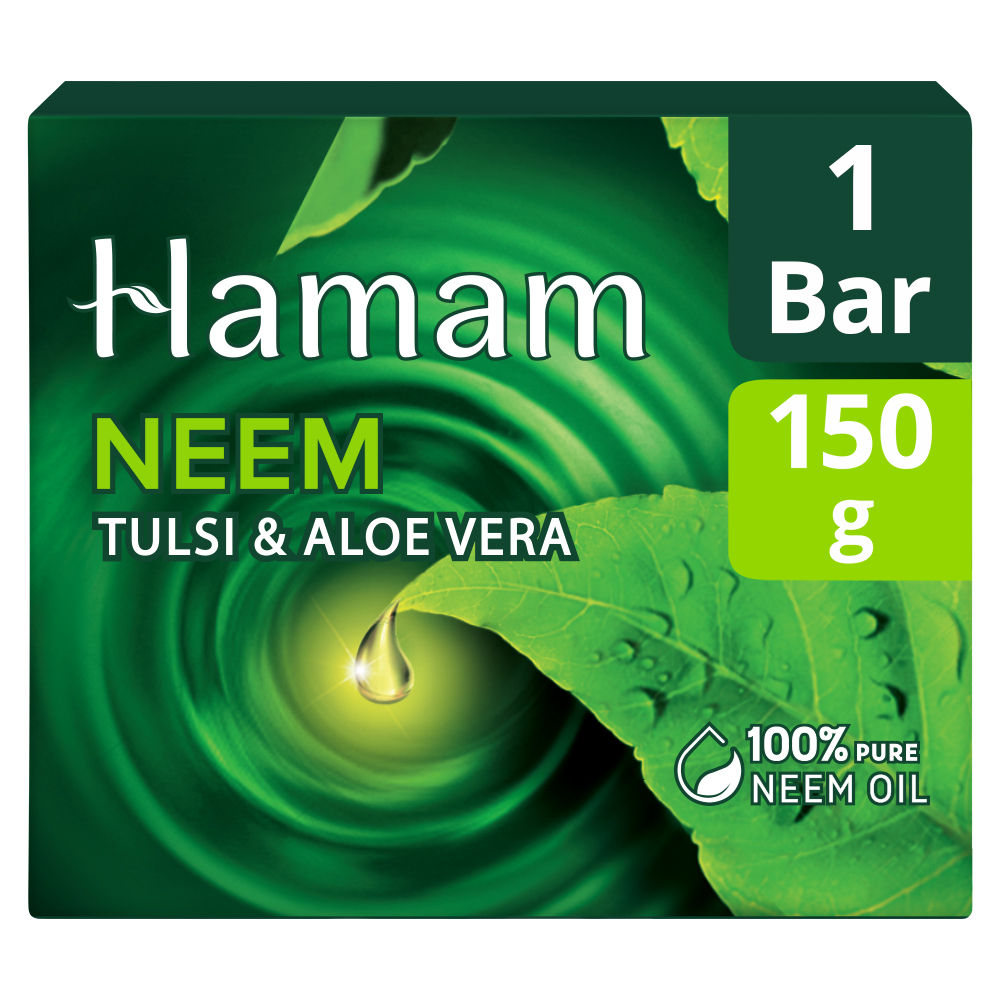 Hamam Neem Tulsi & Aloevera Soap, 150 gm Price, Uses, Side Effects