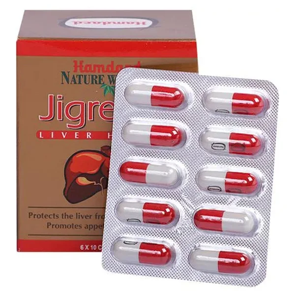 Hamdard Jigreena Liver Health Cap 10's, Pack of 1