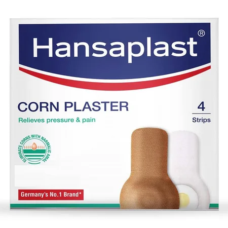 Hansaplast Corn Plaster Strips, 4 Count
