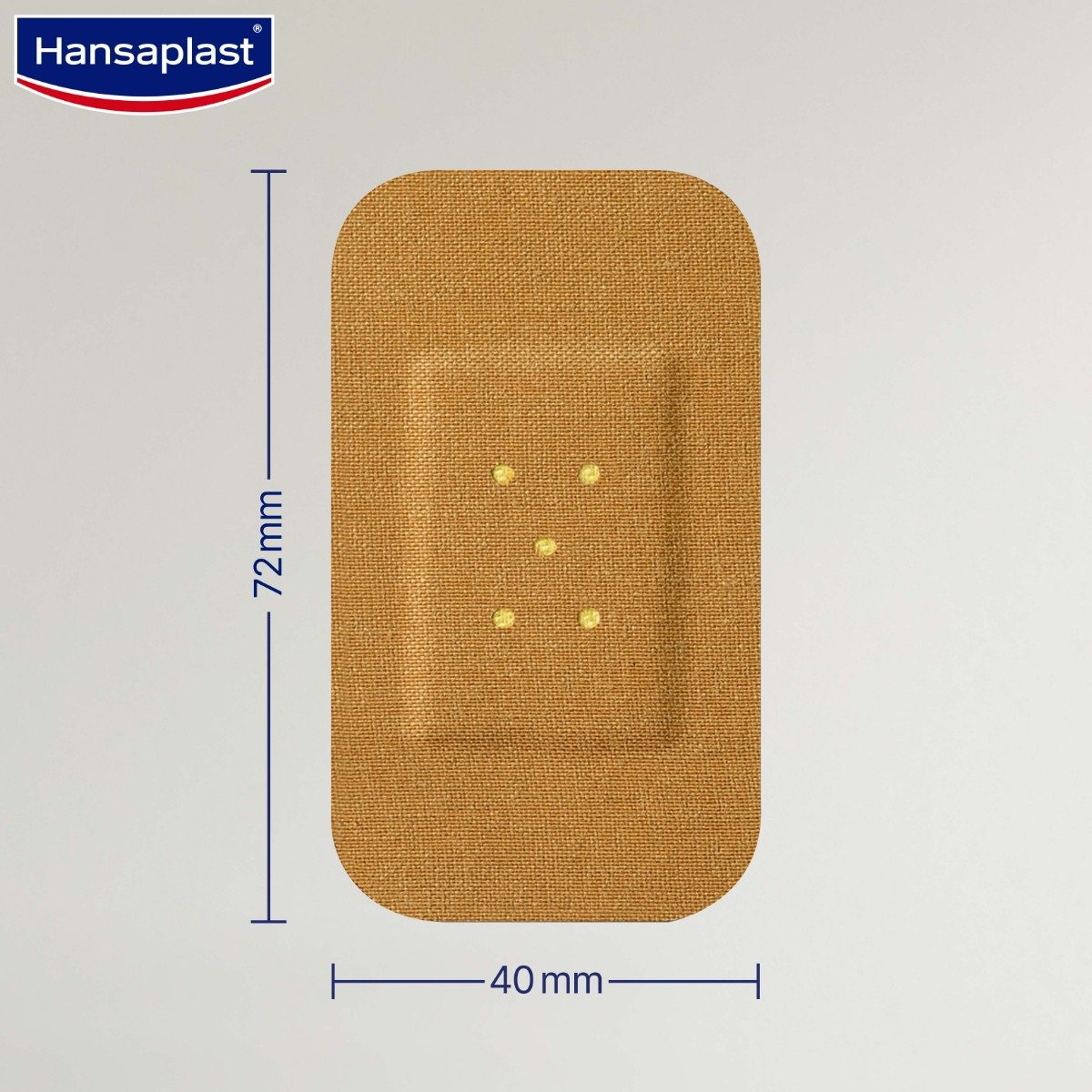 Hansaplast Jumbo Larger Wound Pad Strips 72mm x 40mm, 10 Count, Pack of 10 Hansaplast Jumbo Larger Wound Pad Strips 72mm x 40mm, 10 Count, Pack of 10