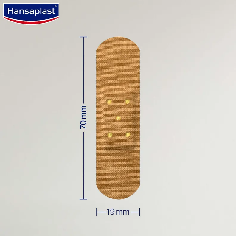 Hansaplast Regular Breathable Fabric Bandage 10Pcs