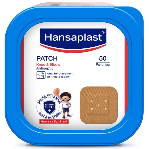 Hansaplast Knee & Elbow Patches Universal, 50 Count