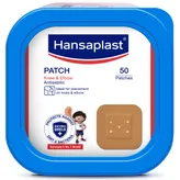 Hansaplast Knee &amp; Elbow Patches, 50 Count, Pack of 50