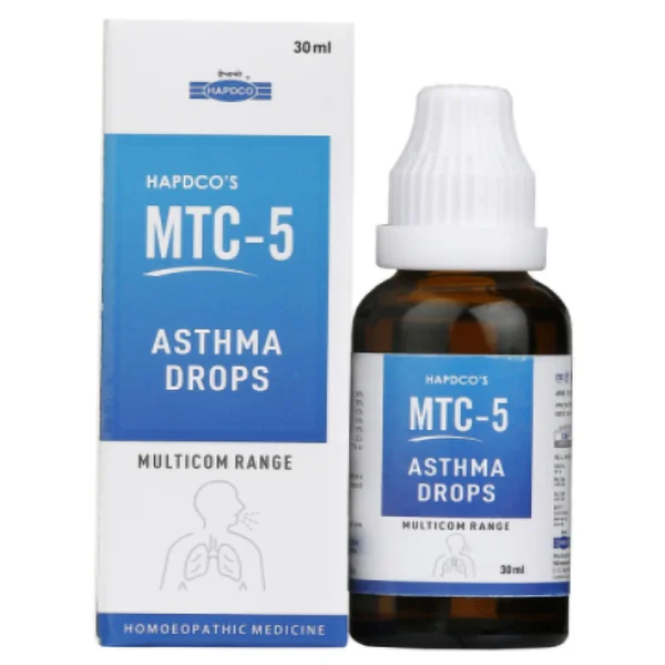 Hapdco MTC-5 Asthma Drops, 30 ml