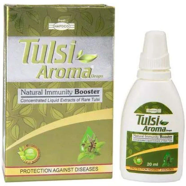 Hapdco Tulsi Aroma Drops, 20 ml, Pack of 1