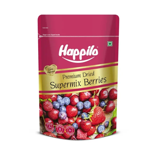 Happilo Premium Dried Supermix Berries, 35 gm