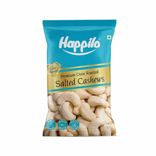 Happilo Premium Oven Roasted Salted Cashews, 35 gm