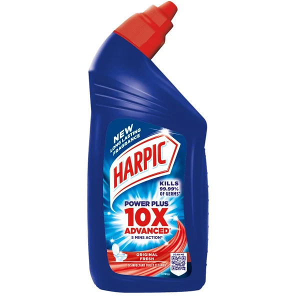 Harpic Power Plus Original Disinfectant Toilet Cleaner, 500 ml, Pack of 1