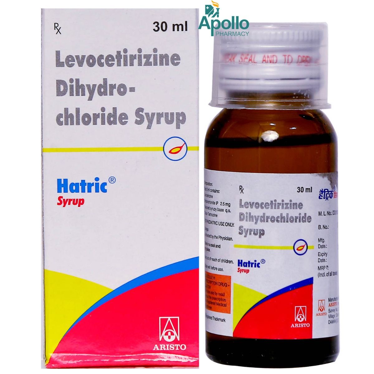 Hatric Syrup 30 ml Price, Uses, Side Effects, Composition Apollo Pharmacy