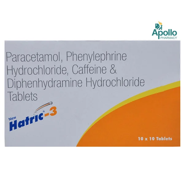 New Hatric 3 Tablet 10's, Pack of 10 TABLETS