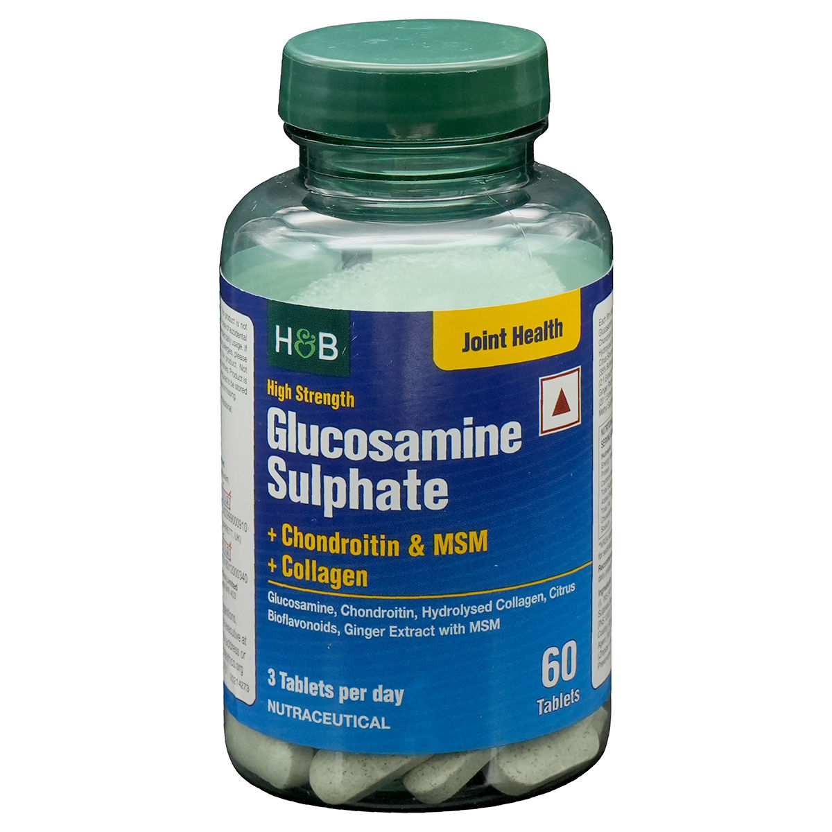 Buy Holland & Barrett High Strength Glucosamine Sulphate for Joint Health, 60 Tablets Online