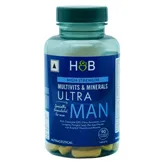 Holland &amp; Barrett High Strength Multivits &amp; Minerals Ultra Man, 90 Tablets, Pack of 1