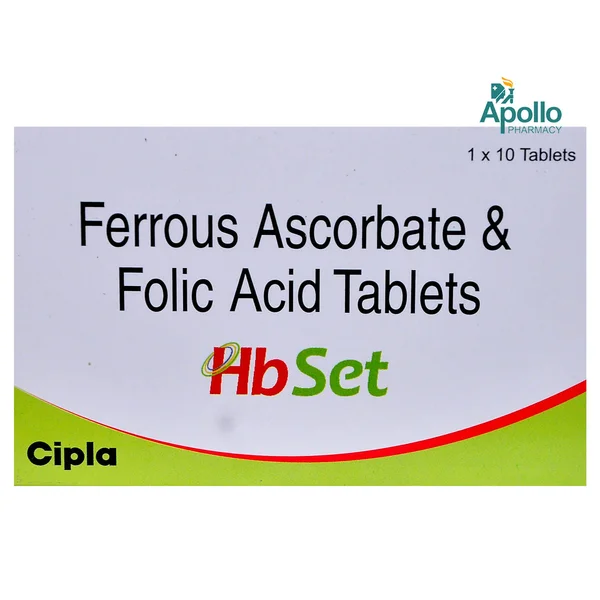 HB Set Tablet 10's, Pack of 10 TABLETS