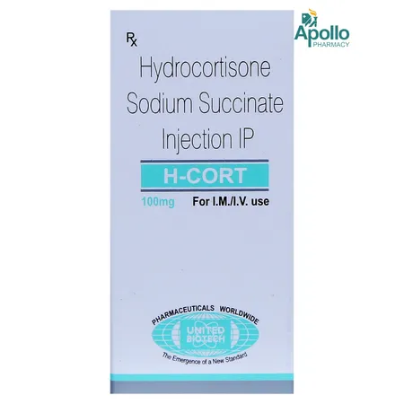 H Cort 100 mg Injection 1's