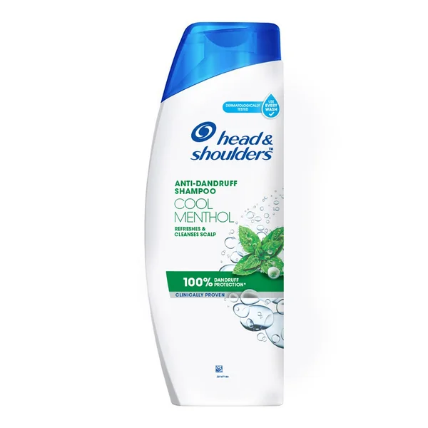 Head &amp; Shoulders Anti-Dandruff Cool Menthol Shampoo, 340 ml, Pack of 1