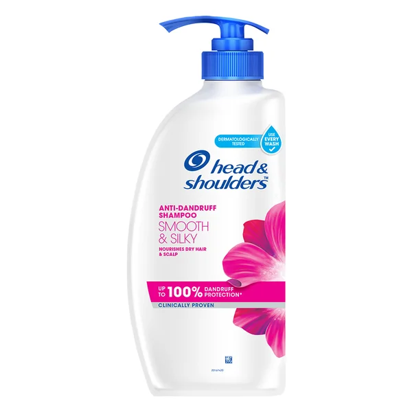 Head &amp; Shoulders Smooth and Silky Anti Dandruff Shampoo, 675 ml, Pack of 1