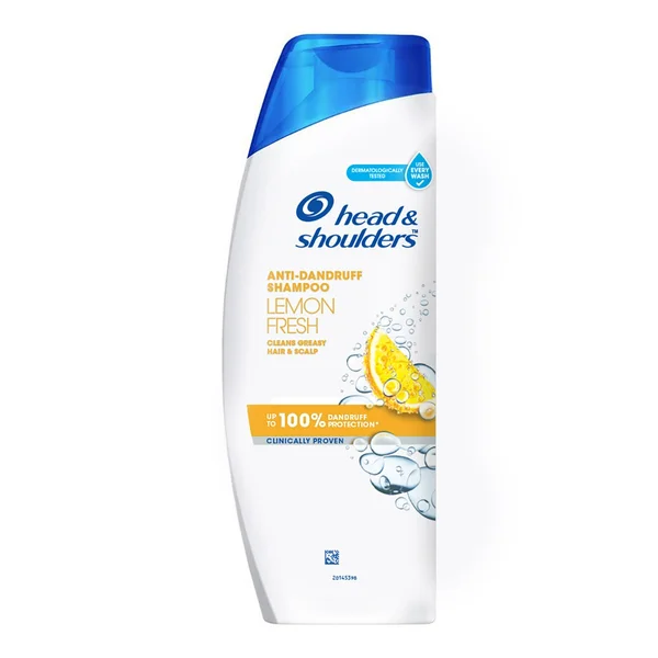 Head &amp; Shoulders Anti-Dandruff Lemon Fresh Shampoo, 180 ml, Pack of 1