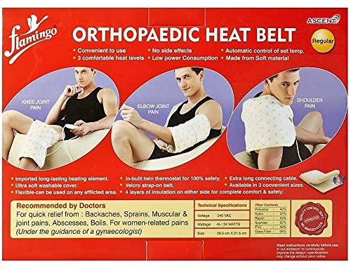 Flamingo Orthopaedic Heat Belt Reguler, 1 Count, Pack of 1 Flamingo Orthopaedic Heat Belt Reguler, 1 Count, Pack of 1