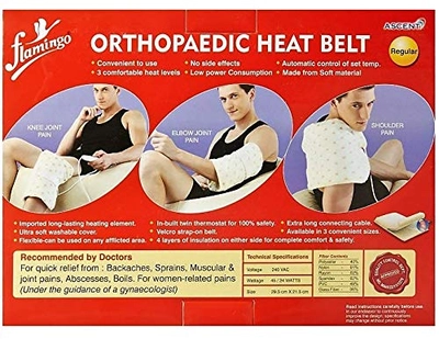 Flamingo Orthopaedic Heat Belt Reguler, 1 Count, Pack of 1