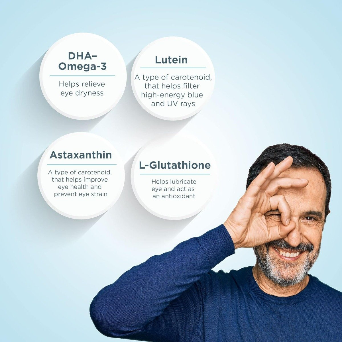 Healthyr-U Eye & Vision Care, 60 Tablets, Pack of 1 Healthyr-U Eye & Vision Care, 60 Tablets, Pack of 1