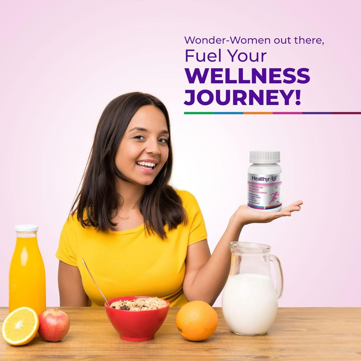 Healthyr-U Advanced Women Multivitamin, 60 Capsules, Pack of 1 Healthyr-U Advanced Women Multivitamin, 60 Capsules, Pack of 1