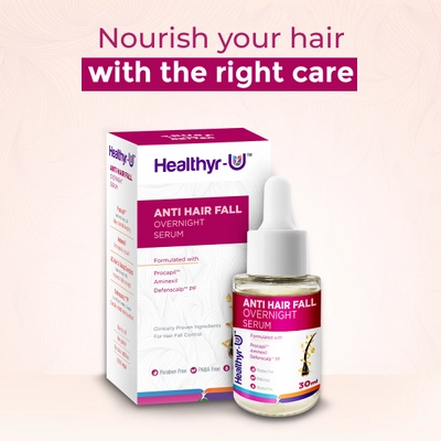 Healthyr-U Anti Hair Fall Overnight Serum, 30 ml, Pack of 1