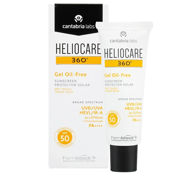 Heliocare 360 SPF 50 PA++++ Oil Free Sunscreen Gel 50 ml