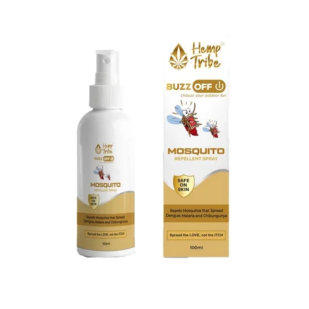 Hemp Tribe Buzz Off Mosquito Repellent Spray, 100 ml