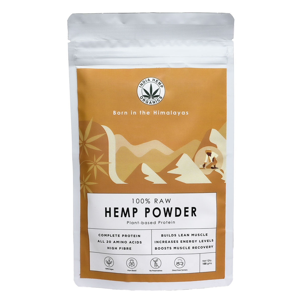 India Hemp Organics 100 Hemp Protein Powder, 100 gm Uses, Side Effects, Price Apollo Pharmacy