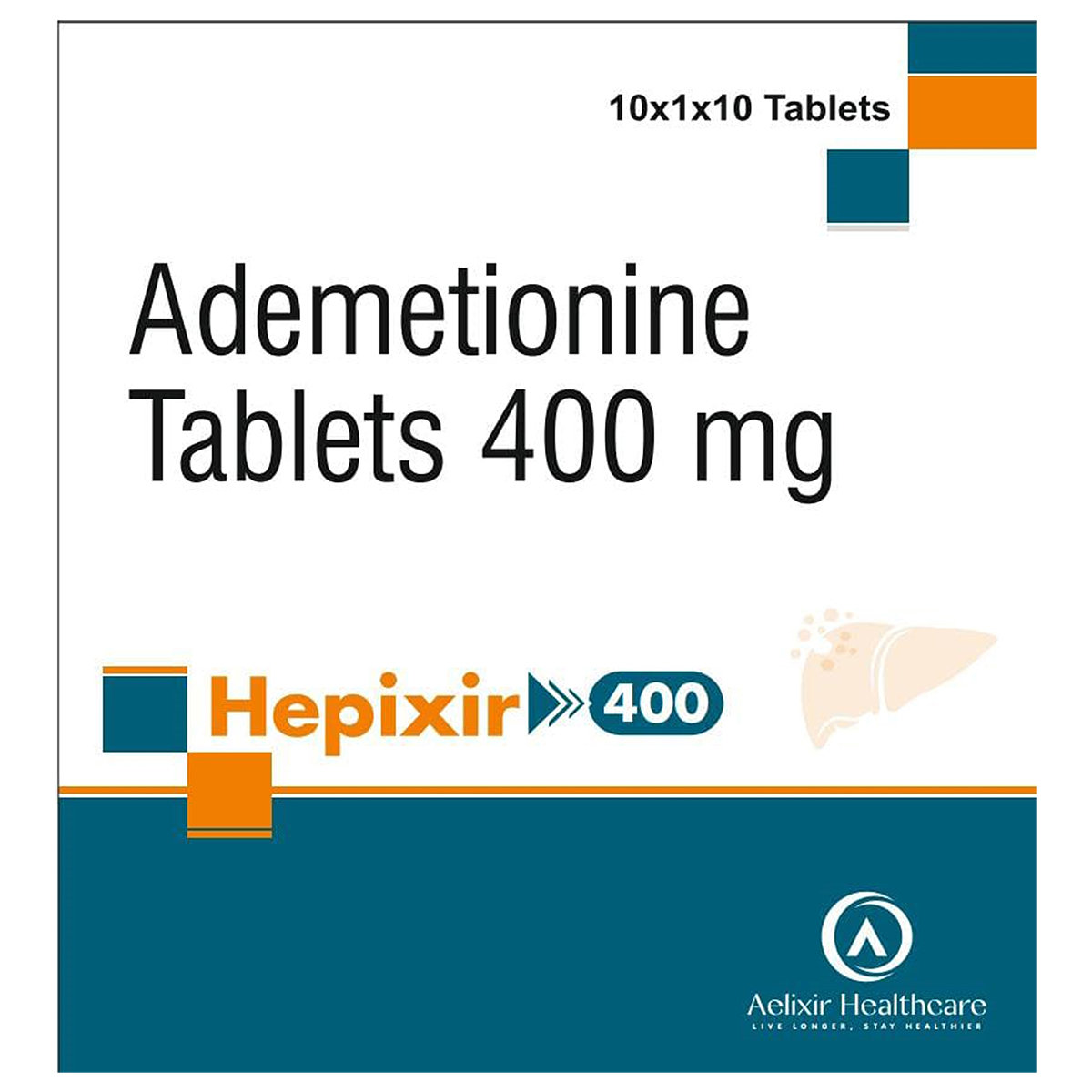 Hepixir 400 Tablet 10's, Pack of 10 Hepixir 400 Tablet 10's, Pack of 10