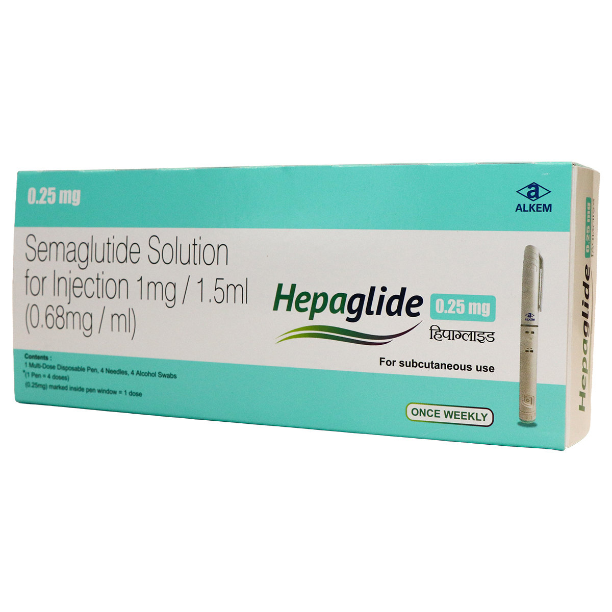 Hepaglide 0.25 mg Solution For Injection 1's Hepaglide 0.25 mg Solution For Injection 1's